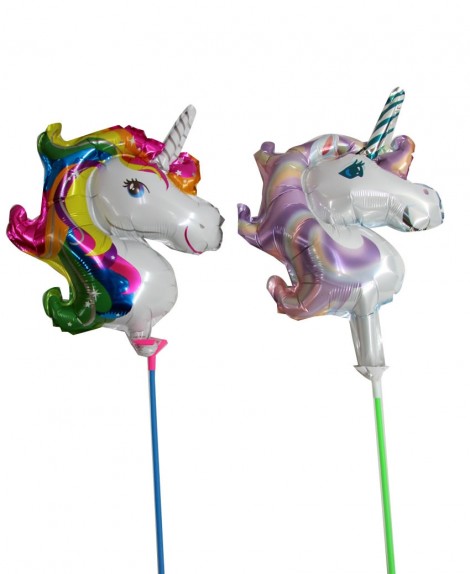 Globo  Unicornio  Pequeño (12 Pza)