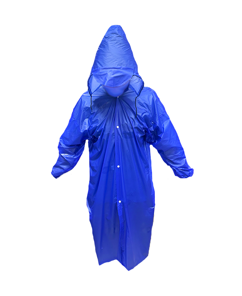 Capa Impermeable larga abrigo con capota adulto capa para lluvia tipo gaban  - Canela Hogar