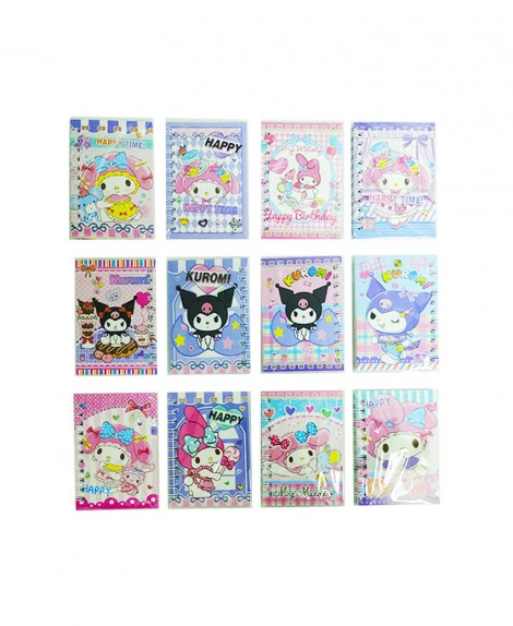 Set  4  Libretas  Sanrio  (Set de 4)