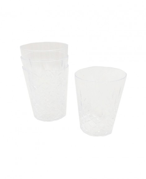 Vaso  Transparente  Decorado  # 150-2301