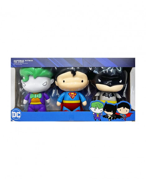 Set De 3 Figura De Acción 7" Joker, Batman Y Superman (MARVEL)