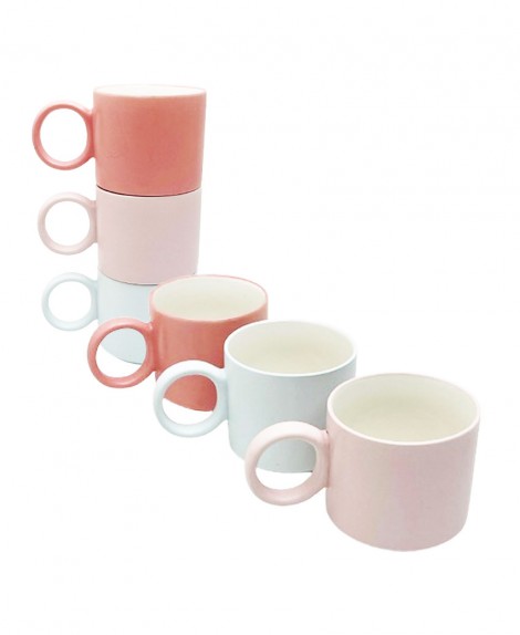 Taza  Ancha  Color  Pastel  # 23459